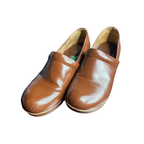 BOC classic clogs women’s size 8 brown leather - Picture 4 of 8